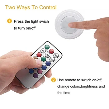 LED 3W 12 Colors Wardrobe Light Adjustable Remote Control Push Button Showcase Lamp For Stairs Kitchen Bathroom Night Light
LED 3W 12 Colors Wardrobe Light Adjustable Remote Control Push Button Showcase Lamp For Stairs Kitchen Bathroom Night Light