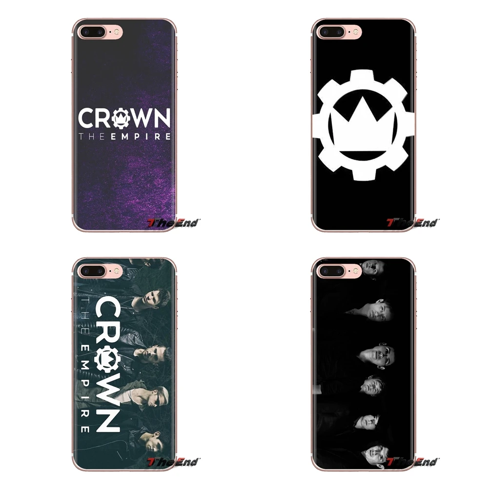 For Xiaomi Redmi 4 3 3S Pro Mi3 Mi4 Mi4i Mi4C Mi5 Mi5S Mi Max Note 2 Transparent TPU Bag Case OMFG Crown The Empire Machines |