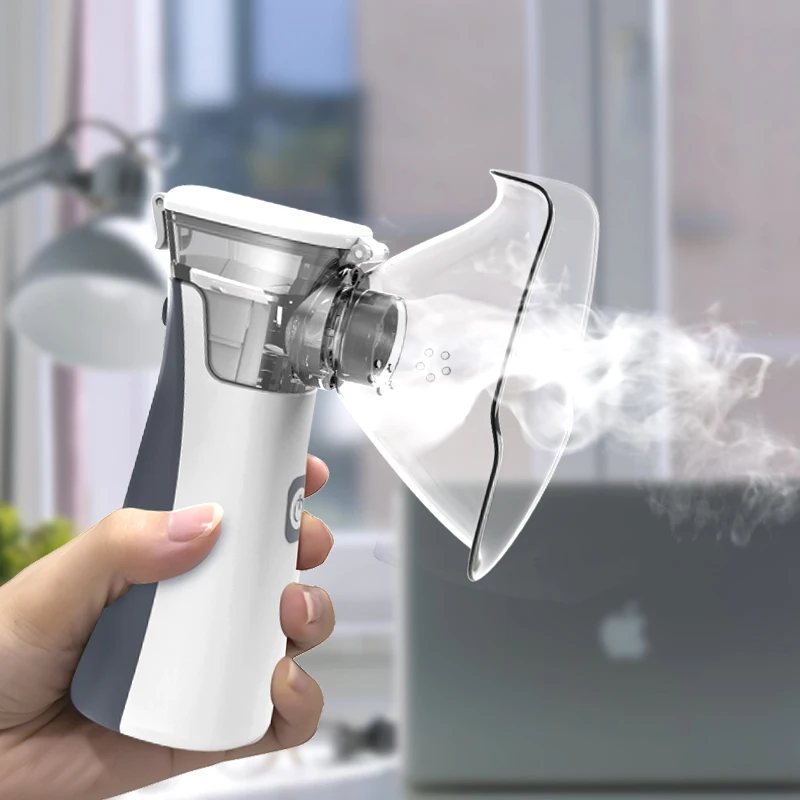 Handheld Portable Nebulizador Inhaler Nebulizer Mesh Baby Medical Steaming Ultrasonic Inhalator Nebulizador for Kids Adult Atomizer Respirator Humidifier
Handheld Portable Nebulizador Inhaler Nebulizer Mesh Baby Medical Steaming Ultrasonic Inhalator Nebulizador for Kids Adult Atomizer Respirator Humidifier