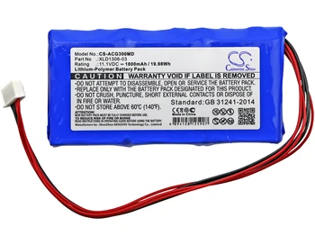 Cameron Sino Battery for Aricon ECG-3D ECG-3B Replacement XLD1306-03 1800mAh
Cameron Sino Battery for Aricon ECG-3D ECG-3B Replacement XLD1306-03 1800mAh