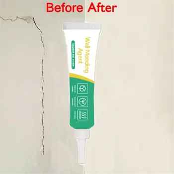 20ML Wall Mending Agent Wall Repair Cream Wall Crack Nail Repair Quick-drying Patch Restore With Scraper Construction Tools
20ML Wall Mending Agent Wall Repair Cream Wall Crack Nail Repair Quick-drying Patch Restore With Scraper Construction Tools