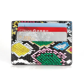 Women Snake Pattern Card Sets Multi-Card Position Compact Card Package Mini Leather Card Holder Document Ultra-thin Wallet
Women Snake Pattern Card Sets Multi-Card Position Compact Card Package Mini Leather Card Holder Document Ultra-thin Wallet