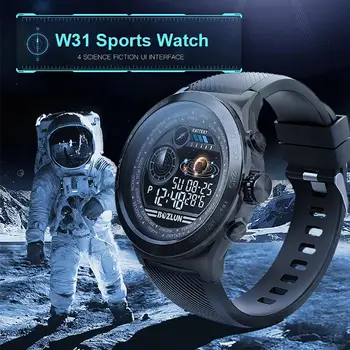 2020 New W31 Color Screen Sports Watch Heart Rate Monitoring Smart Watch Bluetooth Message Reminder Black Smartwatch
2020 New W31 Color Screen Sports Watch Heart Rate Monitoring Smart Watch Bluetooth Message Reminder Black Smartwatch