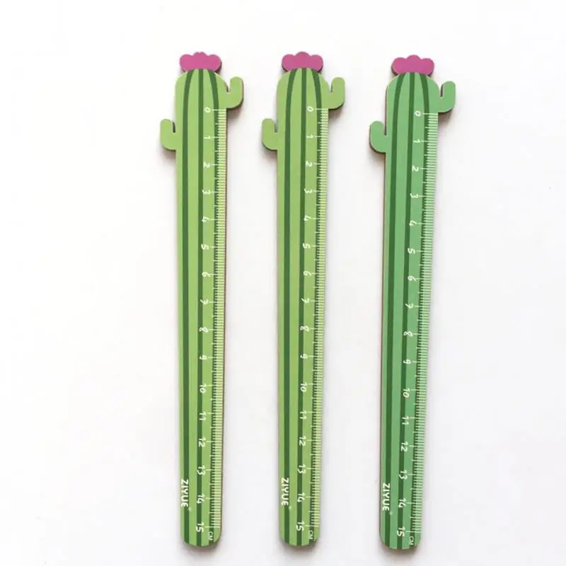1PC new Creative15 cm Cactus Wood Ruler Measuring Straight Ruler Tool Promotional Gift Stationery
1PC new Creative15 cm Cactus Wood Ruler Measuring Straight Ruler Tool Promotional Gift Stationery