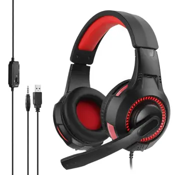 Headphones with Microphone Hi-Fi LDE Glow Gaming Headset For PC PS4 X-box One Q81F
Headphones with Microphone Hi-Fi LDE Glow Gaming Headset For PC PS4 X-box One Q81F