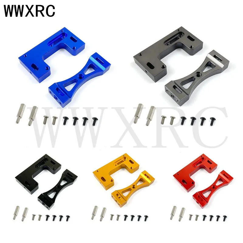 

Metal Steering Servo Fixed Mount Bracket for WPL 1/16 MN D90 99s RC Car Upgrade Parts Accessories