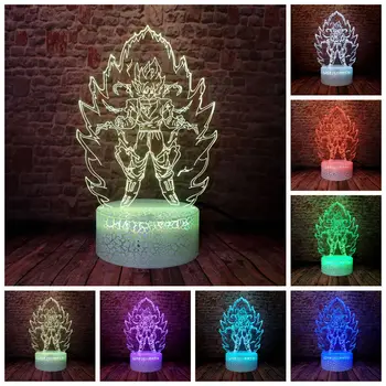 Anime Figruras Dragon Ball Z Model 3D LED Kids Nightlight Colorful Changing Light Flash Dragon Ball Super Figure Toys for Boys
Anime Figruras Dragon Ball Z Model 3D LED Kids Nightlight Colorful Changing Light Flash Dragon Ball Super Figure Toys for Boys