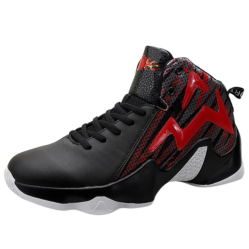 Fashion High-Top Men's chunky sneakers Mesh Breathable Shock Absorption Outdoor Sports male Shoes Basketball platform sneakers
Fashion High-Top Men's chunky sneakers Mesh Breathable Shock Absorption Outdoor Sports male Shoes Basketball platform sneakers