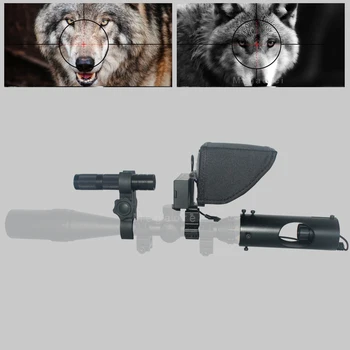 New Hot Outdoor Hunting optics sight Tactical digital Infrared binoculars night vision with LCD and Flashlight For Riflescope
New Hot Outdoor Hunting optics sight Tactical digital Infrared binoculars night vision with LCD and Flashlight For Riflescope