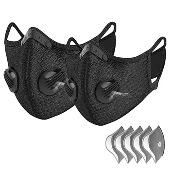 2pcs Bike Face Cover With 5Pcs Filter Unisex Dust Outdoor Sports Mouth Cover Cycling Face Mask Filter Anit-pollution mascarilla
2pcs Bike Face Cover With 5Pcs Filter Unisex Dust Outdoor Sports Mouth Cover Cycling Face Mask Filter Anit-pollution mascarilla