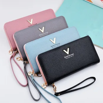 New Brand Women Long Clutch Wallet Large Capacity Wallets Female Purse Lady Purses Phone Pocket Card Holder Best Gift 
New Brand Women Long Clutch Wallet Large Capacity Wallets Female Purse Lady Purses Phone Pocket Card Holder Best Gift