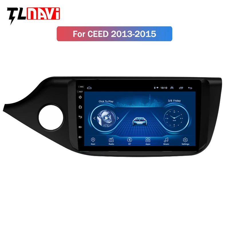 Android 8.1 IPS 9" Car Multimedia Player WIFI Bluetooth GPS Navigation For 2012 2013 2014 Kia Ceed LHD Wifi Head Unit
Android 8.1 IPS 9" Car Multimedia Player WIFI Bluetooth GPS Navigation For 2012 2013 2014 Kia Ceed LHD Wifi Head Unit