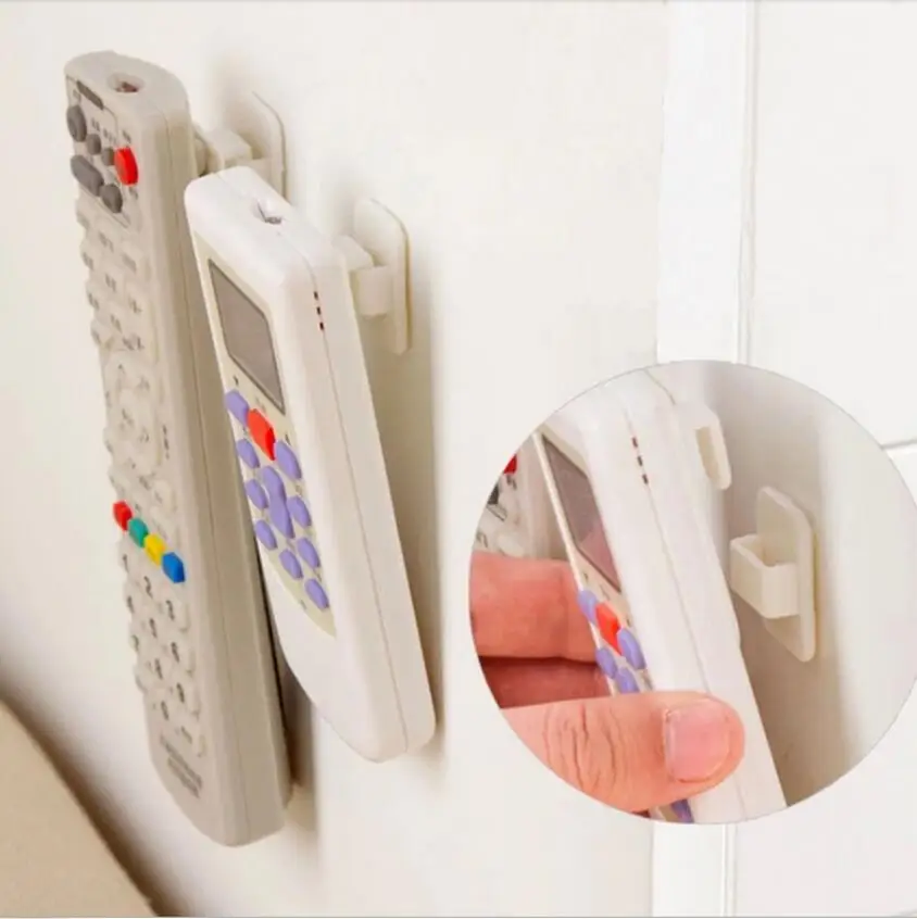 Plastic Hooks 2 pairs (4 pcs) Sticky Hook Set Air Conditioner Remote Key Practical Wall Storage Holder Strong Hanger
Plastic Hooks 2 pairs (4 pcs) Sticky Hook Set Air Conditioner Remote Key Practical Wall Storage Holder Strong Hanger