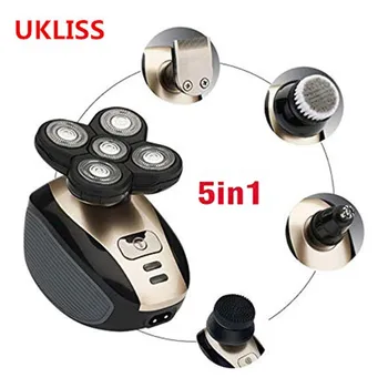 5-In-1 Razor Man Rechargable Electric Shaver For Men Nose Trimmer Beard Waterproof Razor Machine For Shaving Five Blades
5-In-1 Razor Man Rechargable Electric Shaver For Men Nose Trimmer Beard Waterproof Razor Machine For Shaving Five Blades