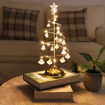 LED Holiday Crystal Christmas Tree Light Battery Operated Table Window Decoration Home Office Home Decoration FP8
LED Holiday Crystal Christmas Tree Light Battery Operated Table Window Decoration Home Office Home Decoration FP8