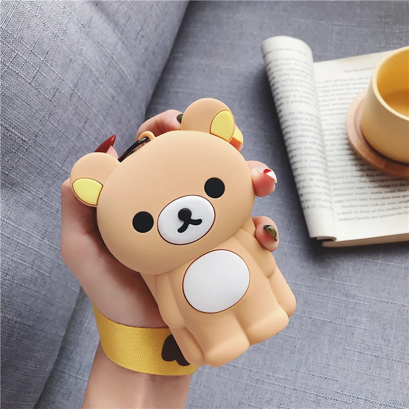 Q UNCLE Teddy Bear Headphone Case 3D Cartoon Storage for Change Wallet Key Card Bag
Q UNCLE Teddy Bear Headphone Case 3D Cartoon Storage for Change Wallet Key Card Bag