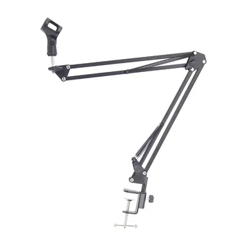 Multi Function Microphone Stand Table Mounting Clamp Scissor Arm Spider Cantilever Bracket Universal Shock Mount Mic Holder
Multi Function Microphone Stand Table Mounting Clamp Scissor Arm Spider Cantilever Bracket Universal Shock Mount Mic Holder