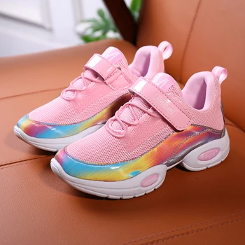New Trend Girls Sports Shoes Comfortable Walking Sneaker Kids Low Price Sneakers Children Anti-Slip Girls Running Shoes 
New Trend Girls Sports Shoes Comfortable Walking Sneaker Kids Low Price Sneakers Children Anti-Slip Girls Running Shoes