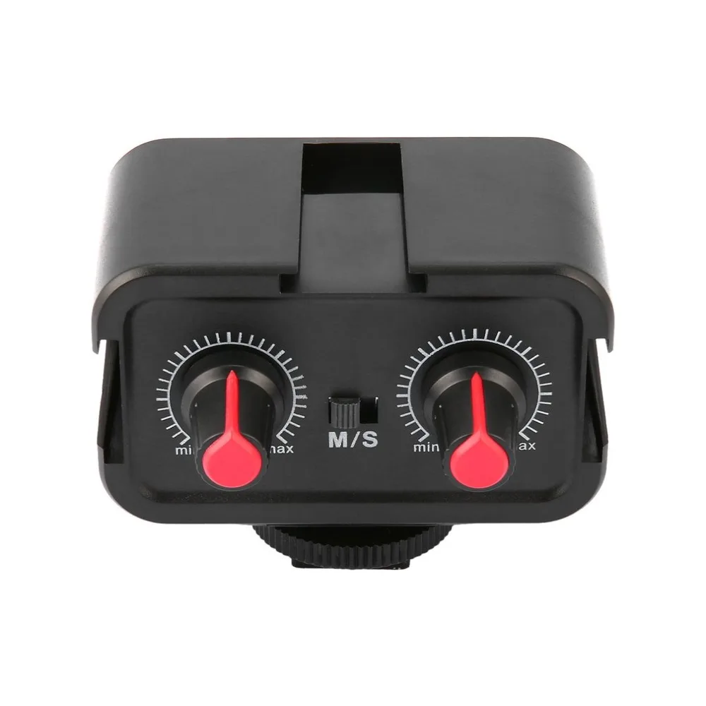 WS-VS Dual-Channel Microphone Audio Mixer Adapter With Cold Shoe Mounting Hub for Canon Nikon Sony DSLR Camera Camcorder
WS-VS Dual-Channel Microphone Audio Mixer Adapter With Cold Shoe Mounting Hub for Canon Nikon Sony DSLR Camera Camcorder