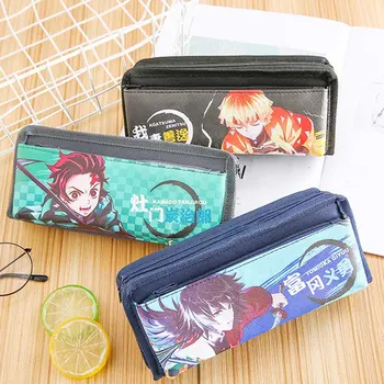 Hot Janpanese Anime Demon Slayer: Kimetsu No Yaiba Kamado Tanjirou Kibutsuji Muzan Prop Large Capacity Student Pencil toys Case
Hot Janpanese Anime Demon Slayer: Kimetsu No Yaiba Kamado Tanjirou Kibutsuji Muzan Prop Large Capacity Student Pencil toys Case