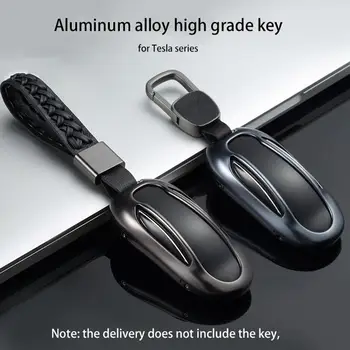 Key Case for Car Aluminum Alloy auto Key Shell Protector Cover with Belt for Tesla Model S X Case чехол на брелок сигнализации
Key Case for Car Aluminum Alloy auto Key Shell Protector Cover with Belt for Tesla Model S X Case чехол на брелок сигнализации