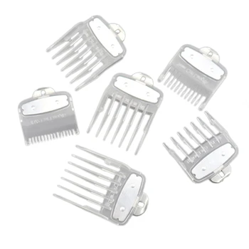 6Pcs for WAHL Hair Clipper for Barbers Limit Comb Guide Cutting Guard Attachment Kit 
6Pcs for WAHL Hair Clipper for Barbers Limit Comb Guide Cutting Guard Attachment Kit