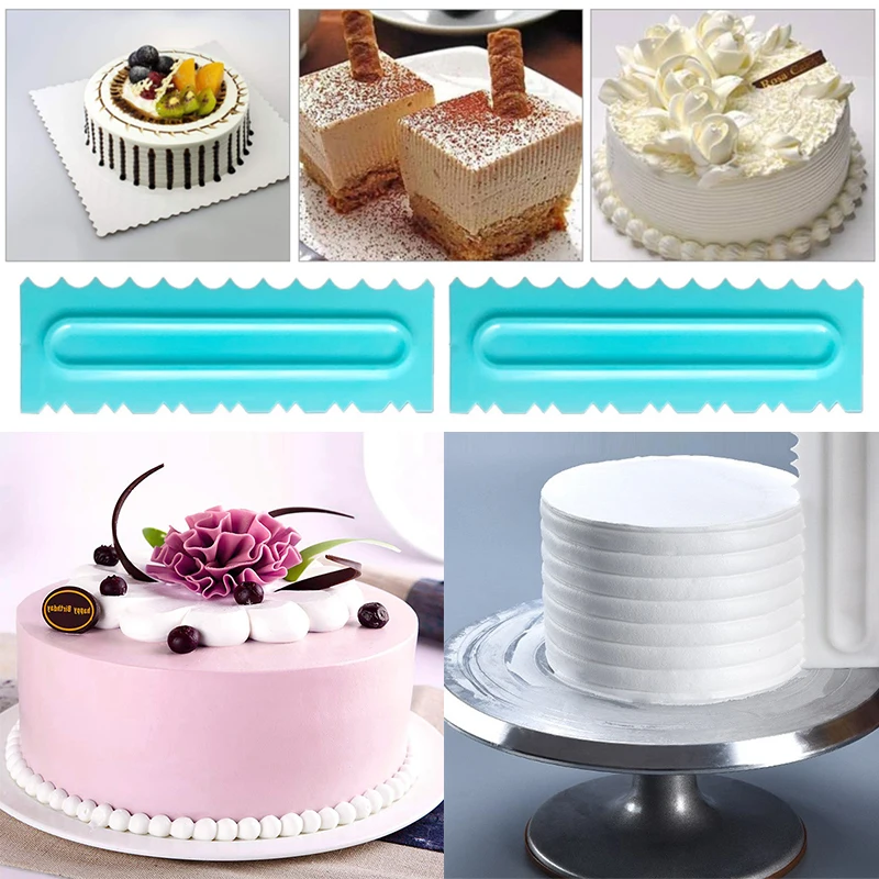 3Pcs/Set Cake Decorating Comb Cake Scraper Smoother Cream Decorating Pastry Icing Comb Fondant Spatulas Baking Pastry Tools
3Pcs/Set Cake Decorating Comb Cake Scraper Smoother Cream Decorating Pastry Icing Comb Fondant Spatulas Baking Pastry Tools