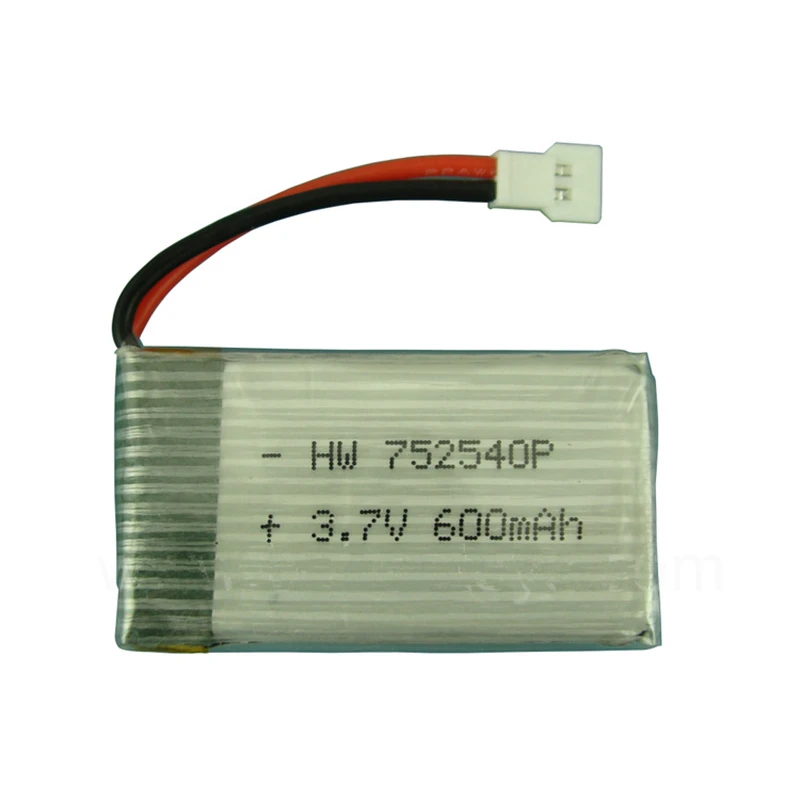 3,7 V 600mAH удаленный Квадрокоптер Lipo батарея для Syma X5C lipo батарея 3,7 V 600mAH XH разъем 752540 1S Lipo батарея 1 шт./лот
3,7 V 600mAH удаленный Квадрокоптер Lipo батарея для Syma X5C lipo батарея 3,7 V 600mAH XH разъем 752540 1S Lipo батарея 1 шт./лот