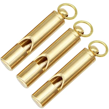 Brass Whistle Durable Practical Outdoor Portable Sports Mini Multifunction Tool Camping Emergency Survival Signal
Brass Whistle Durable Practical Outdoor Portable Sports Mini Multifunction Tool Camping Emergency Survival Signal
