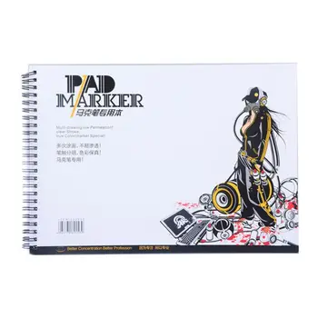 34 Sheet A3/A4/A5 Professional Marker Paper Spiral Sketch Notepad Book Painting
34 Sheet A3/A4/A5 Professional Marker Paper Spiral Sketch Notepad Book Painting