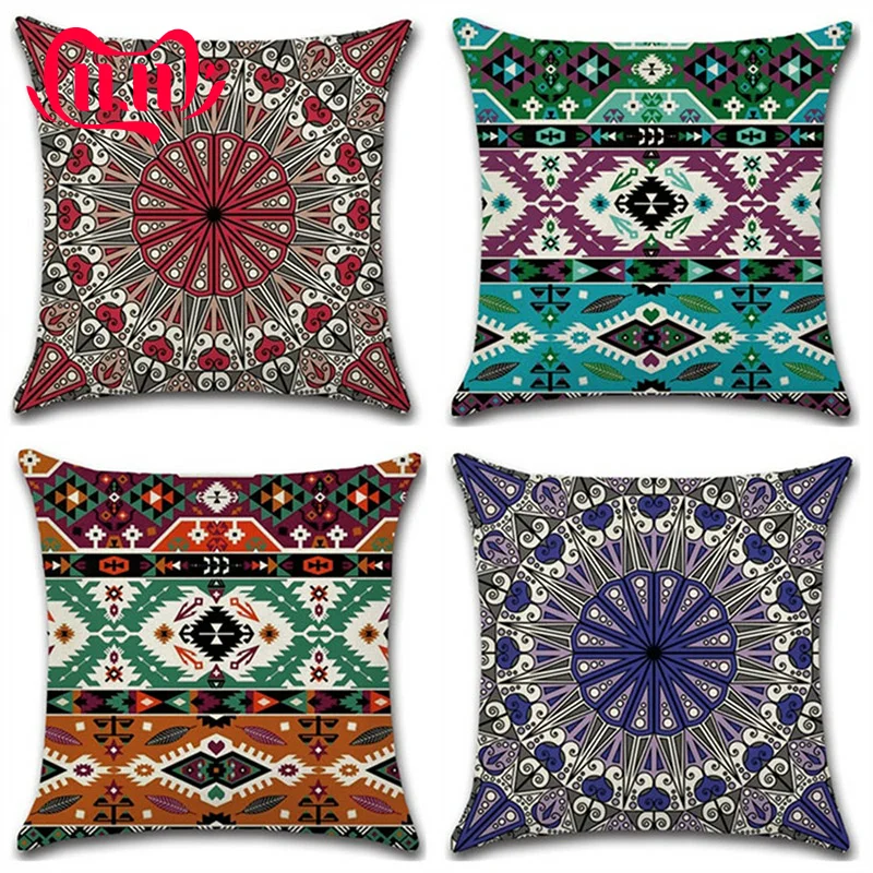 2PC Cotton And Linen Mandala Series Pillowcase For Ethnic Style Theme Dakimakura Cover Household Dust-proof Hug Pillow Covers
2PC Cotton And Linen Mandala Series Pillowcase For Ethnic Style Theme Dakimakura Cover Household Dust-proof Hug Pillow Covers