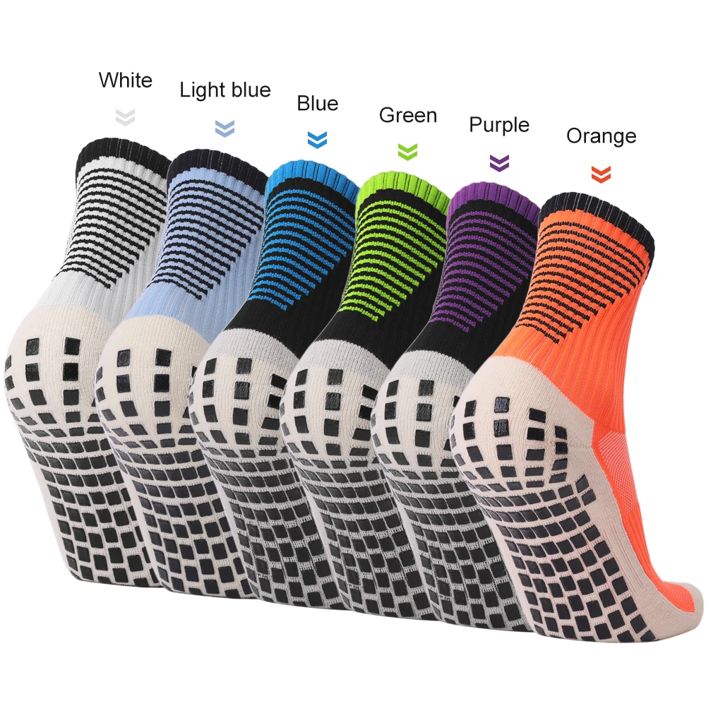 Anti Slip Soccer Socks Team Sports Outdoor Fitness Breathable Quick Dry Wear-resistant Anti-skid for Football |