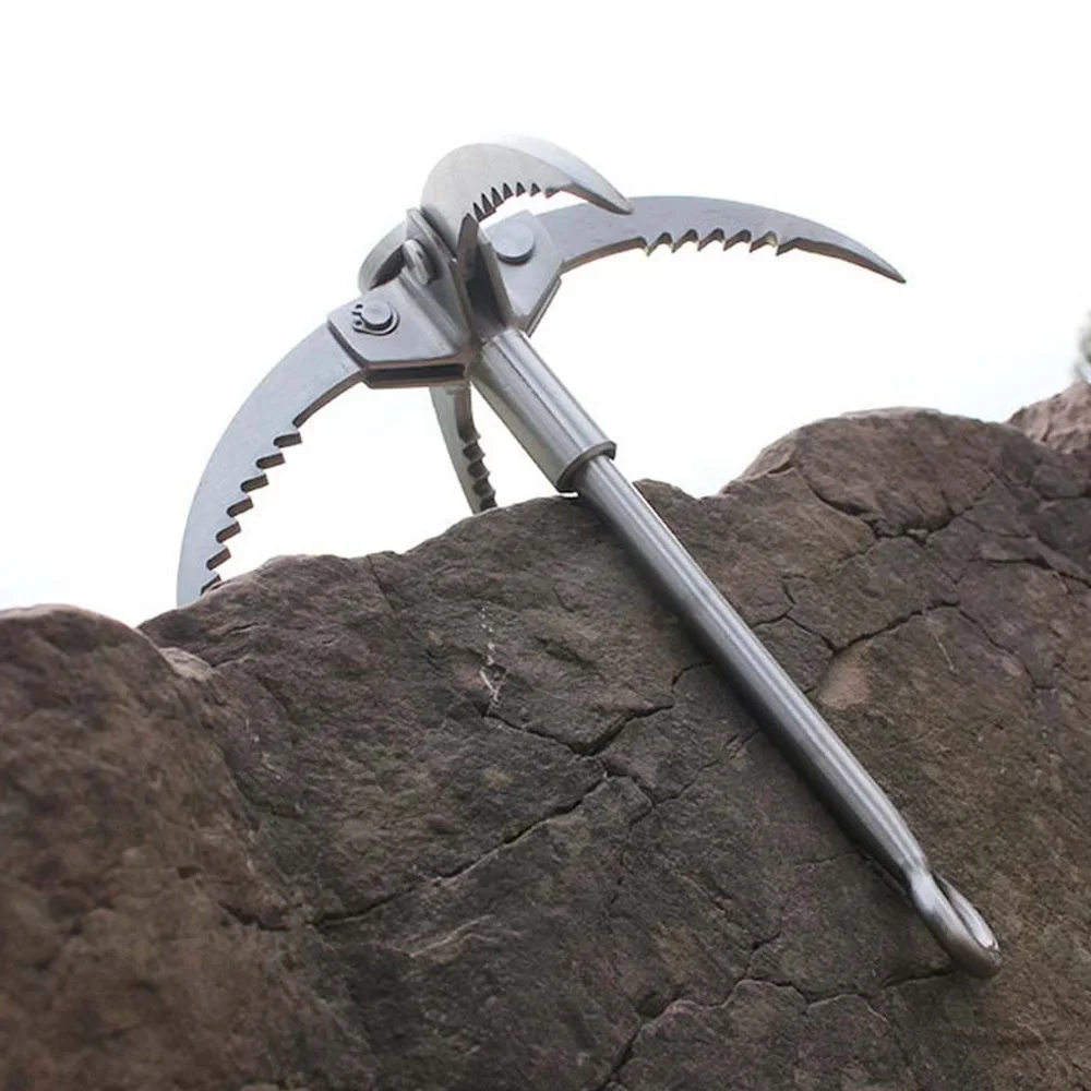 Folding Survival Grappling Hook Claw Military Carabiner Tool Wall Equipment for Outdoor Climbing Camping Hiking
Folding Survival Grappling Hook Claw Military Carabiner Tool Wall Equipment for Outdoor Climbing Camping Hiking
