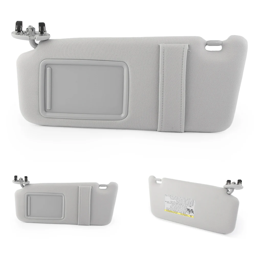 

For Toyota Camry Auto Car Sun Visor With Sunroof and Light 2007 2008 09 2010 2011 Left Driver Side 74320-06800-B0 04002-30706-B0