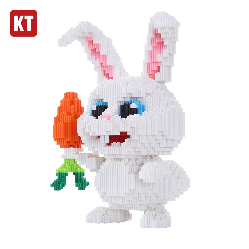 KT Creator Cute Rabbit Animal Anime Building Block 3D Model DIY Mini Diamond Bricks Assembly Educational Toys for Children Boys
KT Creator Cute Rabbit Animal Anime Building Block 3D Model DIY Mini Diamond Bricks Assembly Educational Toys for Children Boys
