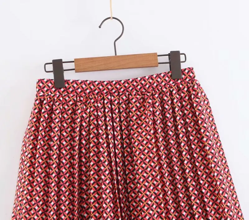 Contrast Color Chiffon Skirt Women's 2019 Spring Summer New Style A- line Joint High-waisted Retro Pleated Skirt Medium-length S
Contrast Color Chiffon Skirt Women's 2019 Spring Summer New Style A- line Joint High-waisted Retro Pleated Skirt Medium-length S