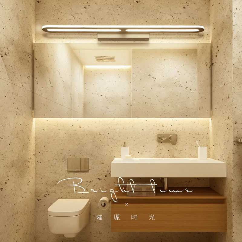Minimalist LED Mirror Front Lamp Wall Lamp Dressing Table Home Decorate Novelty Living Room Bedroom Bathroom Modern Wall Light 
Minimalist LED Mirror Front Lamp Wall Lamp Dressing Table Home Decorate Novelty Living Room Bedroom Bathroom Modern Wall Light