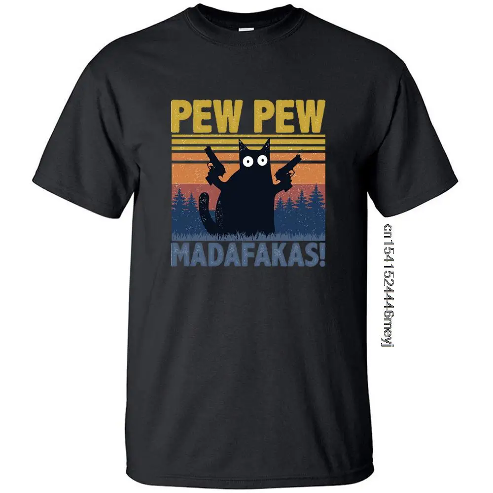 Funny Cat Pew Pew Madafakas Kawaii Anime Vintage Cool Half Sleeved T Shirt Printed Cotton T Shirts Top Men Harajuku Black Tshirt
Funny Cat Pew Pew Madafakas Kawaii Anime Vintage Cool Half Sleeved T Shirt Printed Cotton T Shirts Top Men Harajuku Black Tshirt