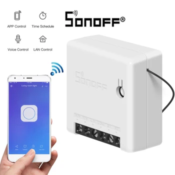 Itead SONOFF Mini DIY Two Way Smart Switch Automation Voice Remote Control Compatible with eWelink Alexa amazon Google Home
Itead SONOFF Mini DIY Two Way Smart Switch Automation Voice Remote Control Compatible with eWelink Alexa amazon Google Home