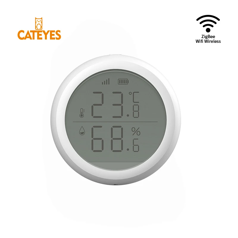 Датчик температуры и влажности Zigbee 3 0 беспроводной датчик Tuya Smart life управление