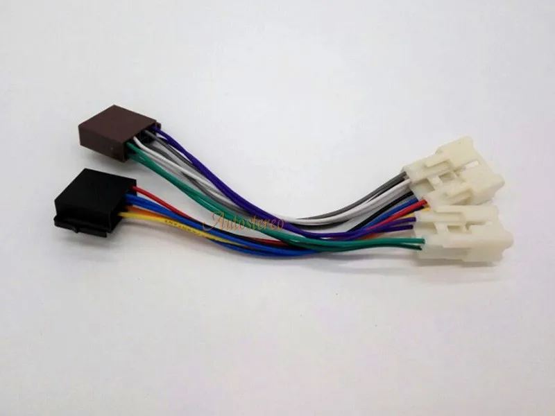 

ISO standard Wiring HARNESS Radio Adapter for TOYOTA 1984+ LEXUS 1991+ DAIHATSU 1985+ ZWNAV 12-022