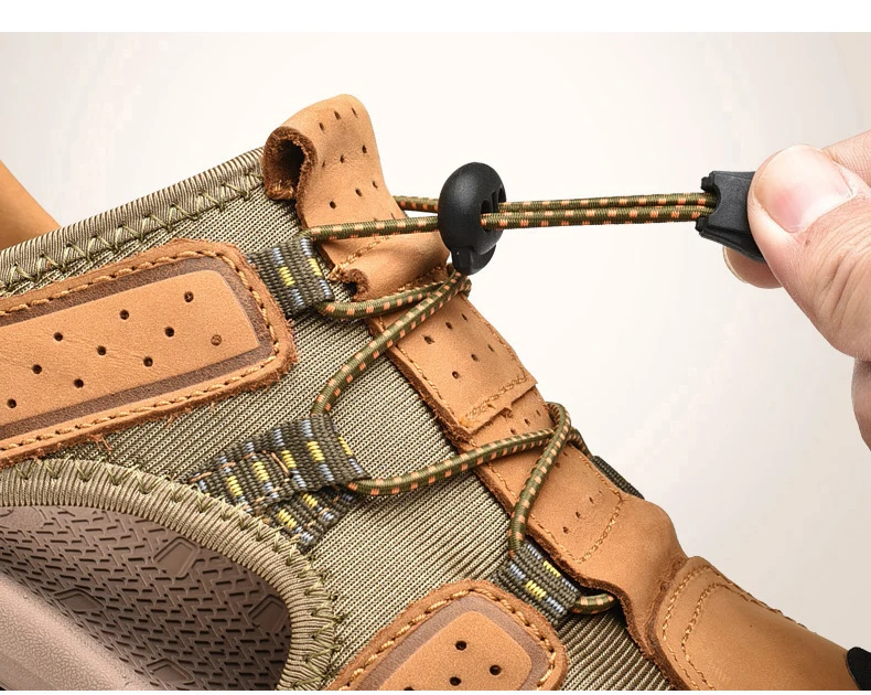 Summer men's sandals casual genuine leather shoes male breathable flats beach sandal man platform sandals for men big size 38-47 Summer men's sandals casual genuine leather shoes male breathable flats beach sandal man platform sandals for men big size 38-47