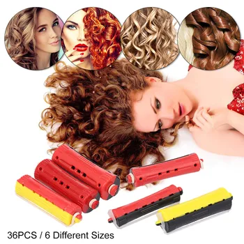 36Pcs Perm Rods Rollers Salon Hair Roller Curling Curler Rubber Band Hair Clip Hairdressing Maker Styling Tool Random Color
36Pcs Perm Rods Rollers Salon Hair Roller Curling Curler Rubber Band Hair Clip Hairdressing Maker Styling Tool Random Color