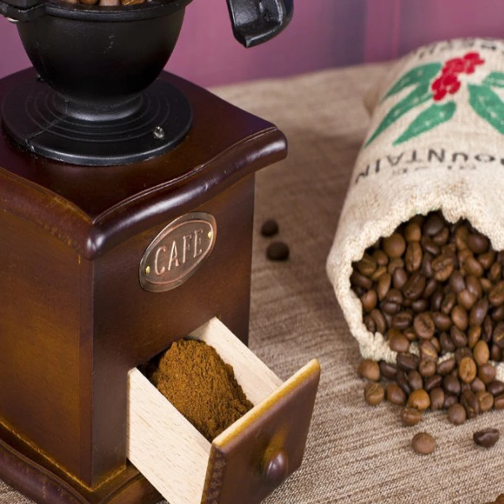 Vintage Handheld Coffee Grinder Mill Manual Coffee Grinding Machine Kitchen Vintage Handheld Coffee Grinder Mill Manual Coffee Grinding Machine Kitchen
