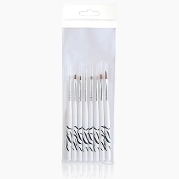 8Pcs/set Nail Art Brushes Nail Dotting Pen Flat Painting Drawing Builder Brush Pen DIY Salon Manicure Tools
8Pcs/set Nail Art Brushes Nail Dotting Pen Flat Painting Drawing Builder Brush Pen DIY Salon Manicure Tools