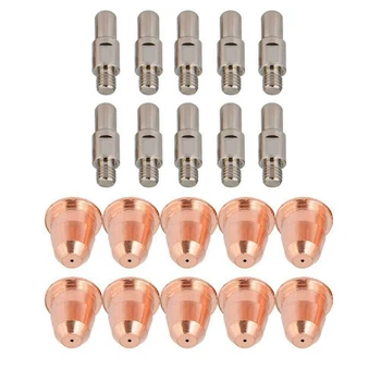 10 x PR0110 Electrode + 10 x PD0116-08 Nozzles for S25 S45 Plasma Cutter Torch
10 x PR0110 Electrode + 10 x PD0116-08 Nozzles for S25 S45 Plasma Cutter Torch