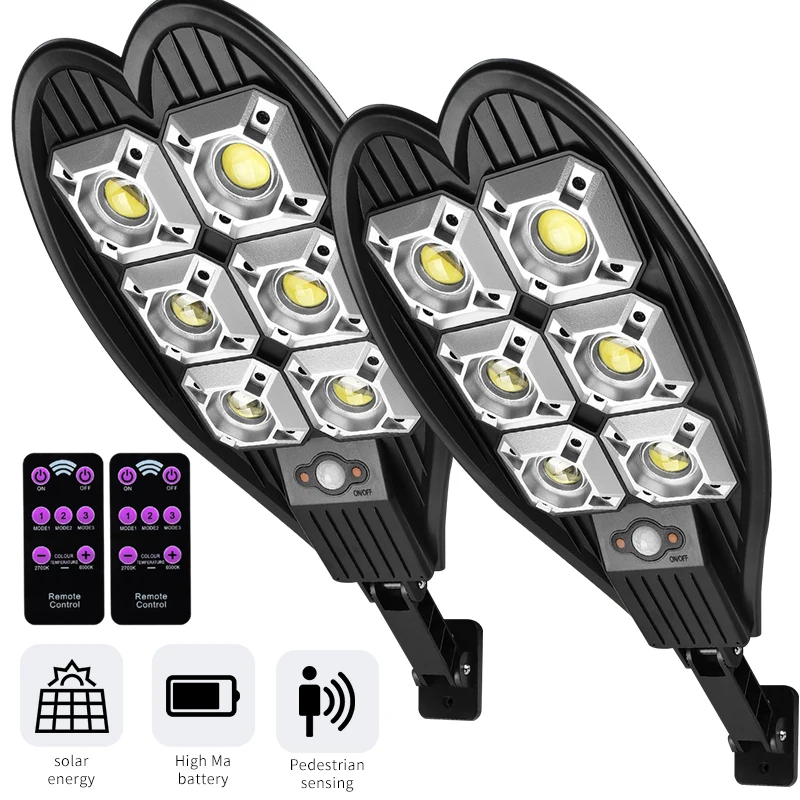 6000Watts Solar Street Light Powerful Lamp IPX6 Waterproof Smart Garden With Motion Sensor outdoor | Освещение