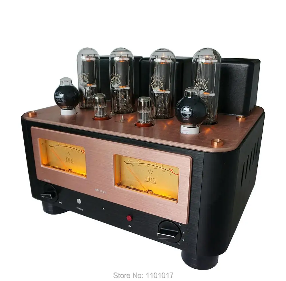 

Meixing Mingda 2019 New Version Goldenage MC845-CS Stereo Integrated With Power Amplifier HIFI EXQUIS PSVANE 845 Tube Amp