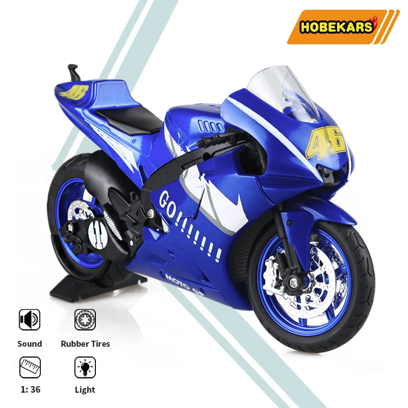 HOBEKARS 1:12 Diecast Alloy Motorcycle Model Toy With Sound And Light Simulation Racing Motorcycle Toys For Kids Gift Collection
HOBEKARS 1:12 Diecast Alloy Motorcycle Model Toy With Sound And Light Simulation Racing Motorcycle Toys For Kids Gift Collection