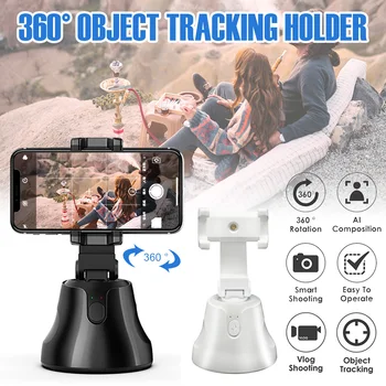 Bluetooth Phone Mount Selfie Stick 360°Rotation Auto Face&Object Tracking Portable Phone Gimbal for iOS/Android Phones
Bluetooth Phone Mount Selfie Stick 360°Rotation Auto Face&Object Tracking Portable Phone Gimbal for iOS/Android Phones